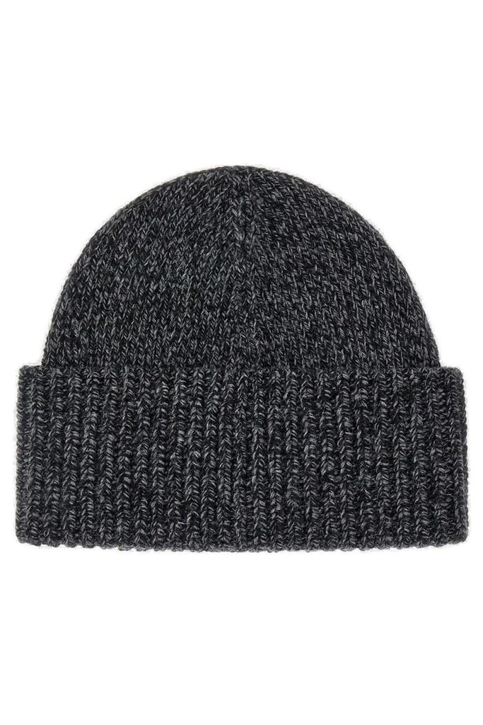 Roberto Cavalli Logo Embroidered Ribbed Beanie – On Sale Now  display picture 1
