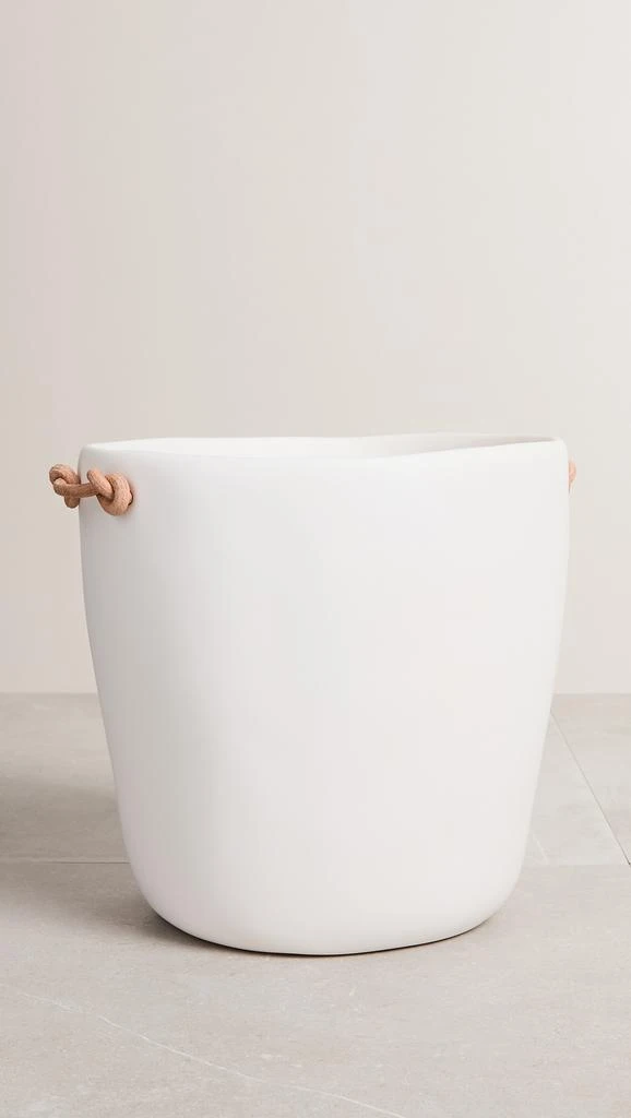 TF DESIGN Champagne Bucket w/ Leather Handles