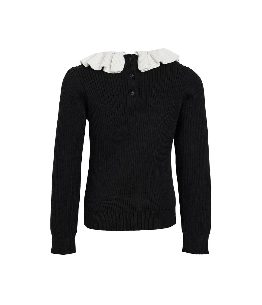 Janie and Jack Ruffle Collar Sweater (Toddler/Little Kid/Big Kid) 2
