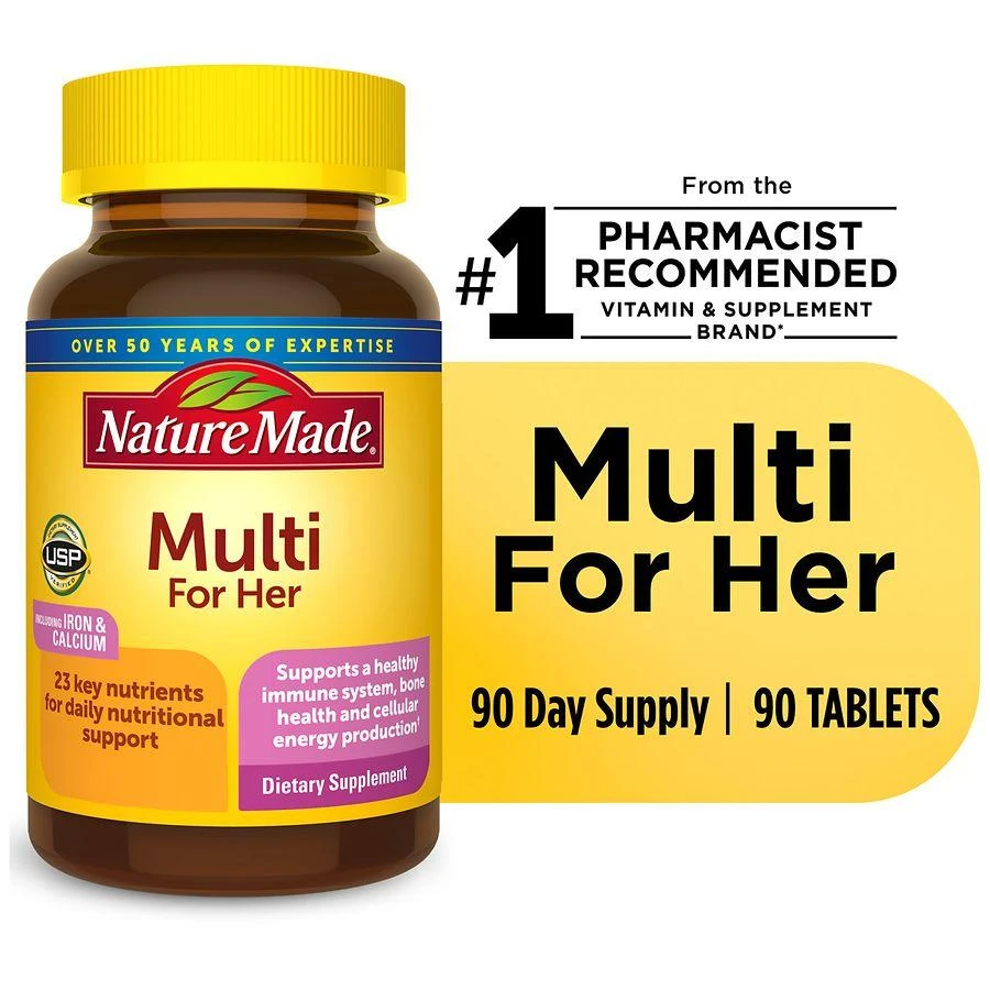 Nature Made Multivitamin For Her Tablets 7