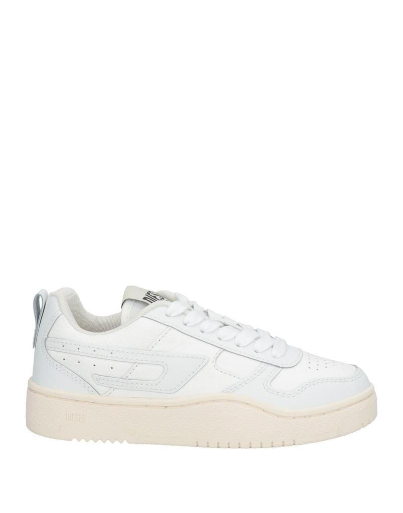 DIESEL S-SAVANNAH W スニーカー 24.0 Women's S-Savannah-Platform sneakers in suede and mesh
