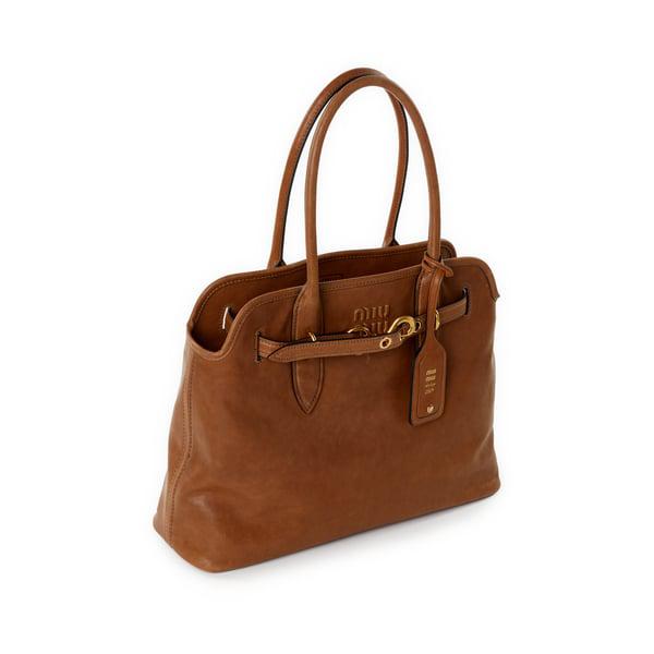 Miu Miu Cleo leather handbag