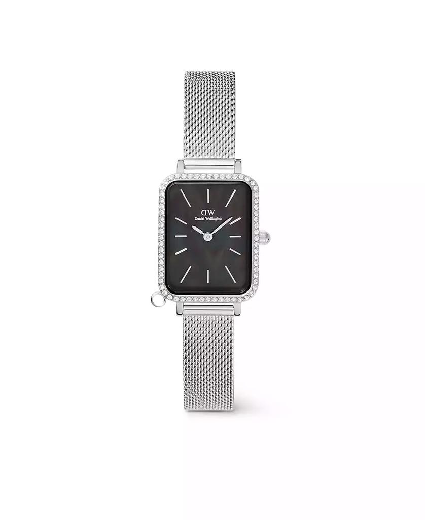 Daniel Wellington Women's Analog Silver Tone Stainless-Steel Watch, 20mm