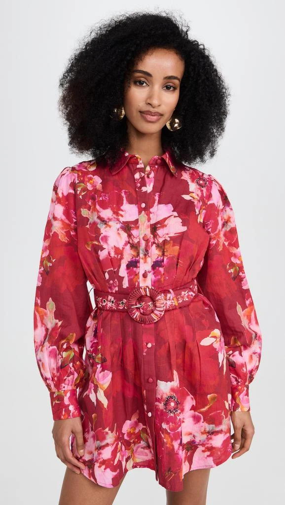 Hemant and Nandita Short Dress With Buckle Belt 6