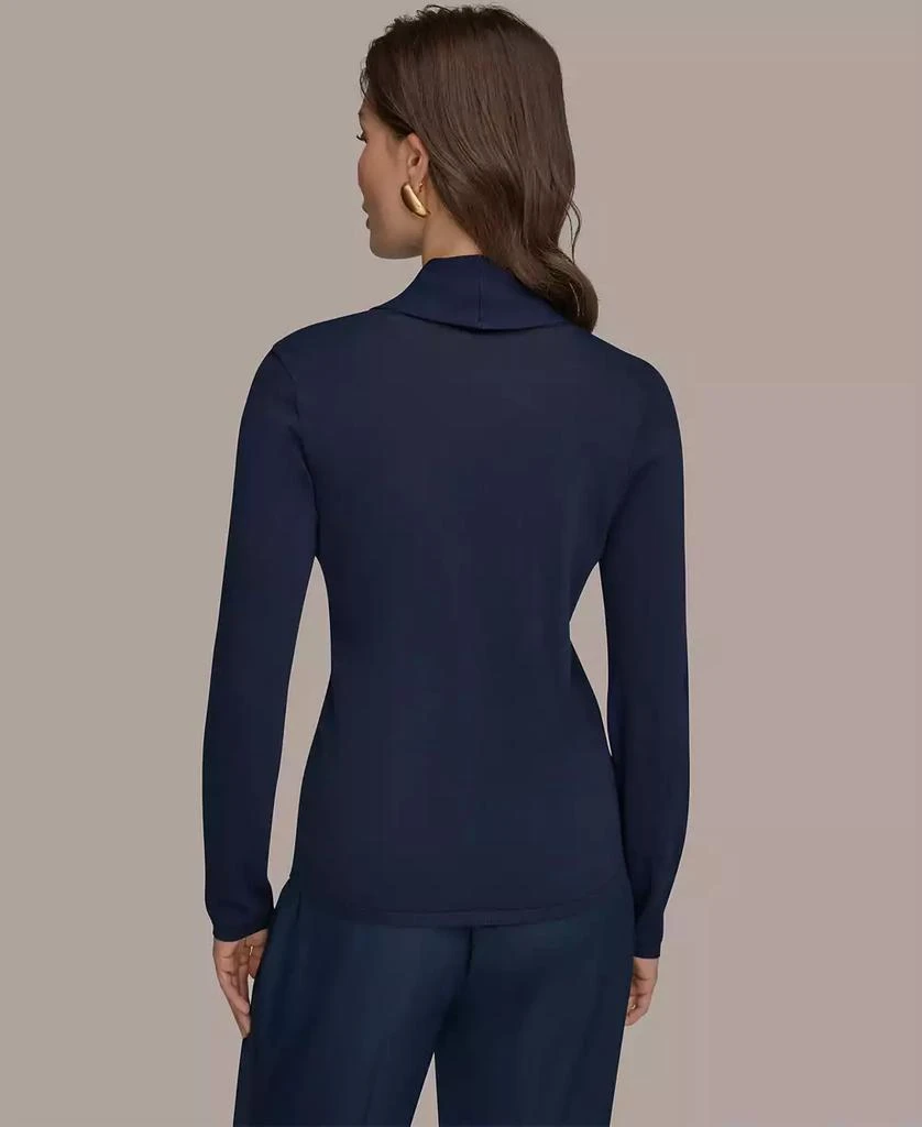 Donna Karan Women
s Long-Sleeve V-Neck Sweater 2