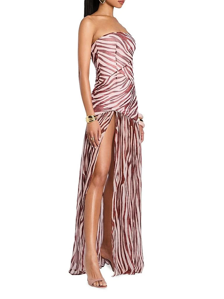 retrofête Nicole Silk Chiffon Dress 3