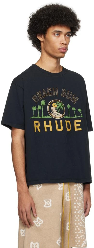 Rhude Black Palmera T-Shirt 2