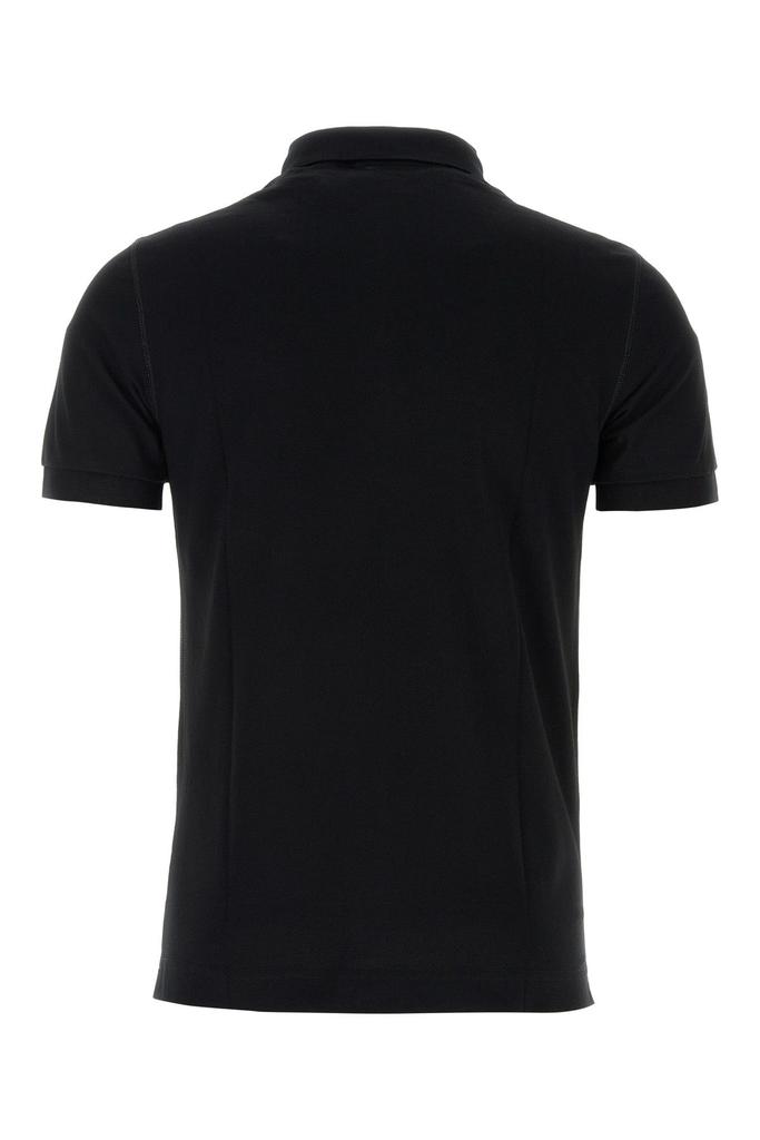 Dolce & Gabbana Black piquet polo shirt