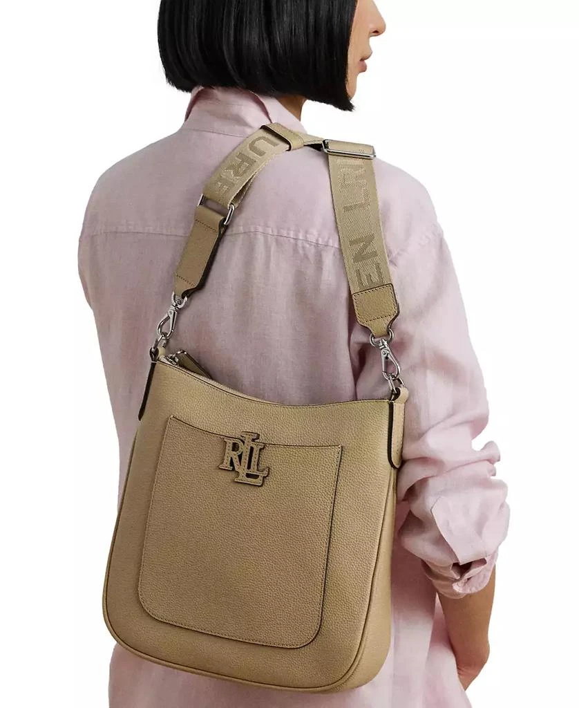 Ralph Lauren Cameryn Pebbled Leather Small Crossbody 2
