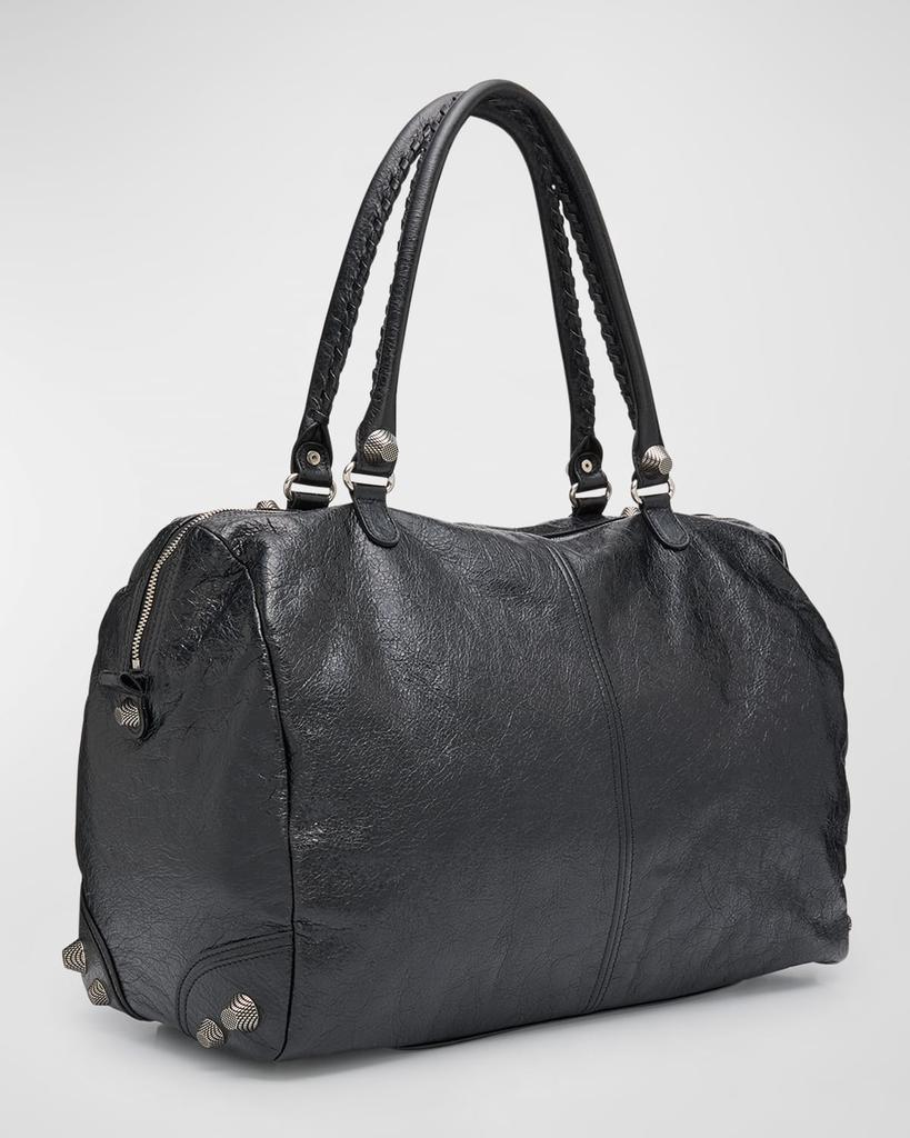 Balenciaga Men's Le Cagole Leather Duffel Bag - Travel Bags - Free