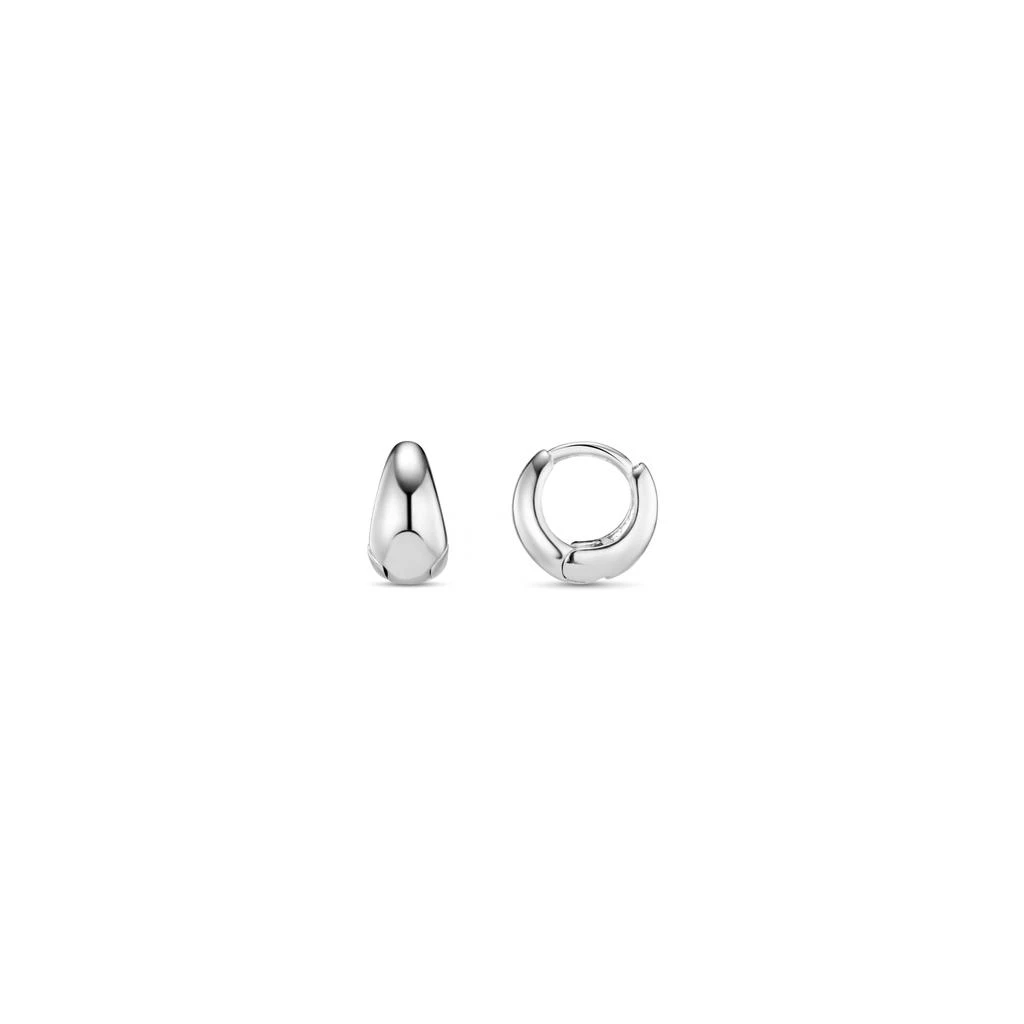 Orelia London Tiny Tapered Micro Hoop Earrings