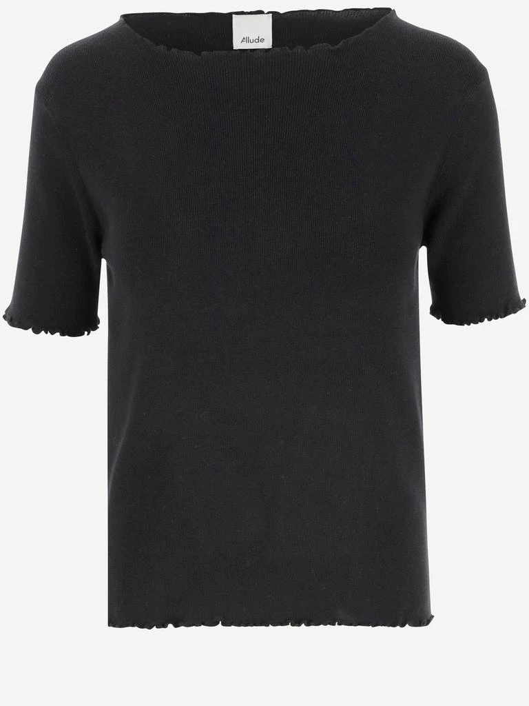 Allude Allude Scalloped Edge Top 1