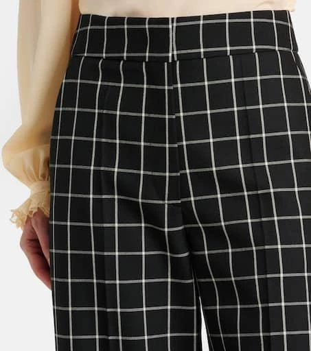 Valentino Mossi virgin wool wide-leg pants 4