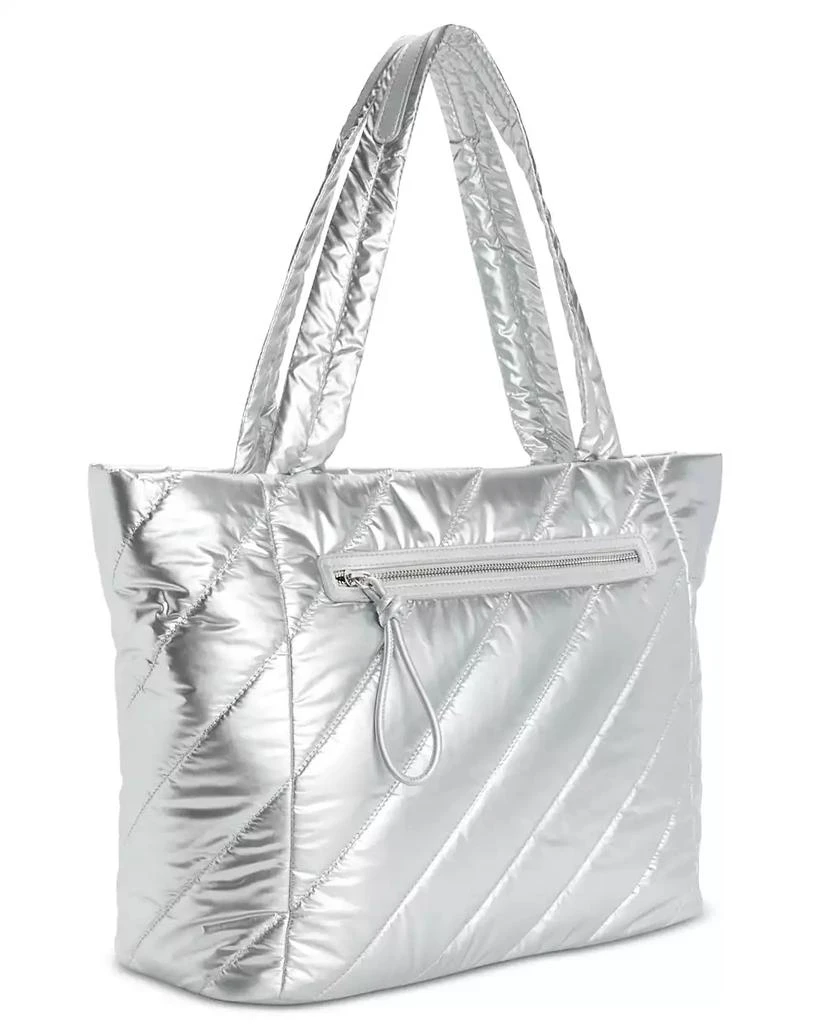On 34th Nylon XL Metallic Tote, Created for Macy's 7