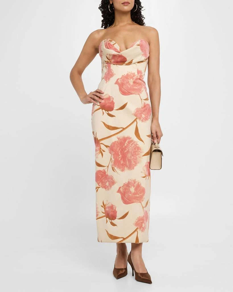 Draped Strapless Floral Sheath Midi Dress On Sale Now with Up to 70% Off | Discover Exclusive Deals & Savings at BeyondStyle Authentic LELA ROSE Women|women's clothing|women|dresses with Limited-Time Discounts, Draped Strapless Floral Sheath Midi Dress On Sale Now with Up to 70% Off | Discover Exclusive Deals & Savings at BeyondStyle Authentic LELA ROSE Women|women's clothing|women|dresses with Limited-Time Discounts,