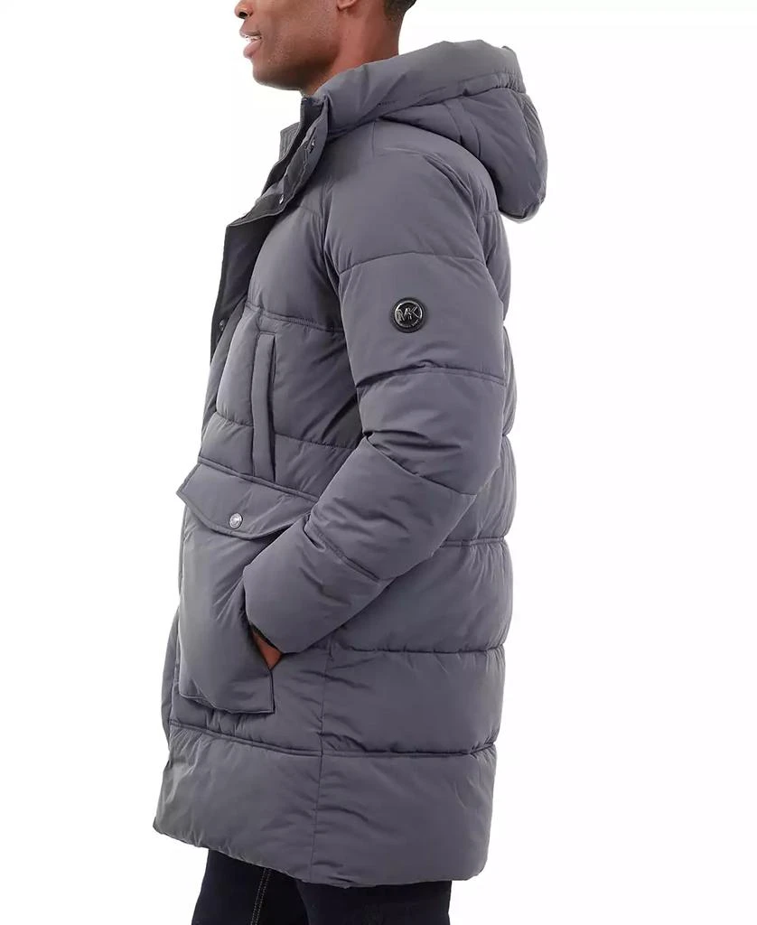 Michael Kors Men's Heavyweight Hooded Long Puffer Coat 3
