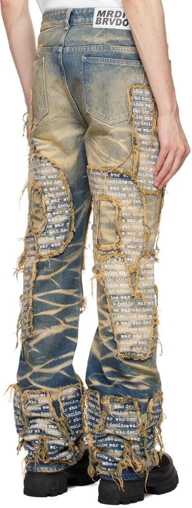 Who Decides War Blue WDW Overlay Jeans 3