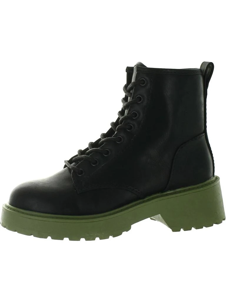 Madden Girl Carra Womens Rhinestone Lug Sole Ankle Boots 9