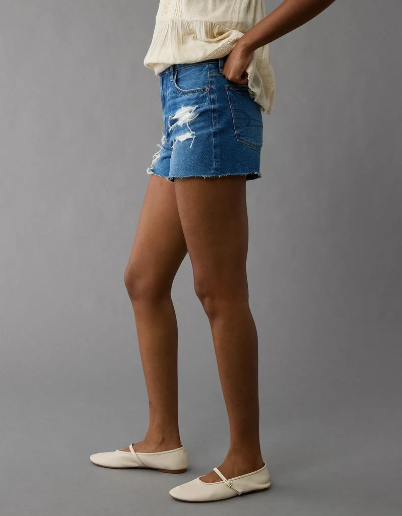 AE AE Strigid Ripped Denim Mom Short 5