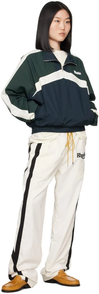 Rhude Navy Motorsport Track Jacket 4