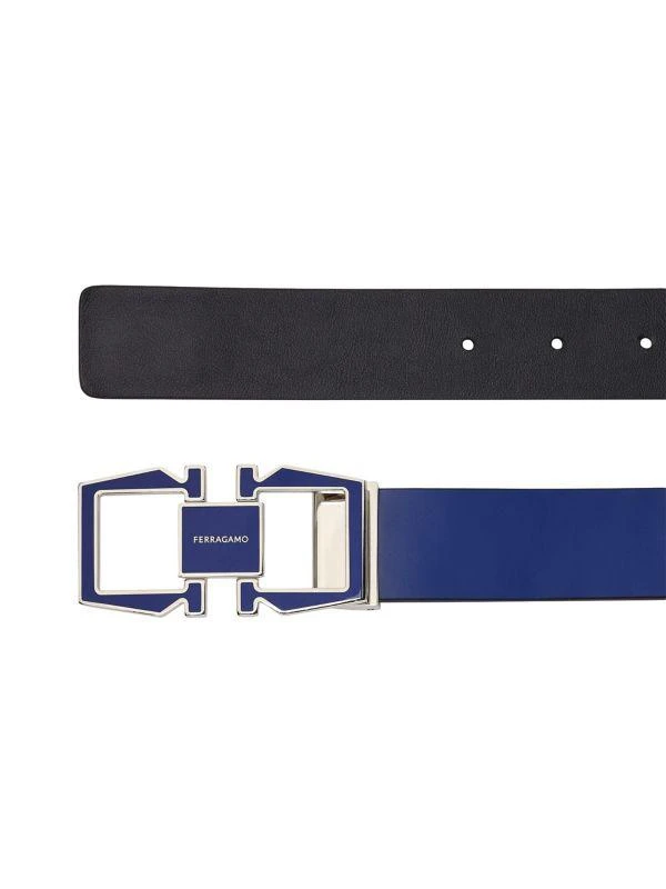 Salvatore Ferragamo Adjustable Cut-to-Size Leather Belt 4