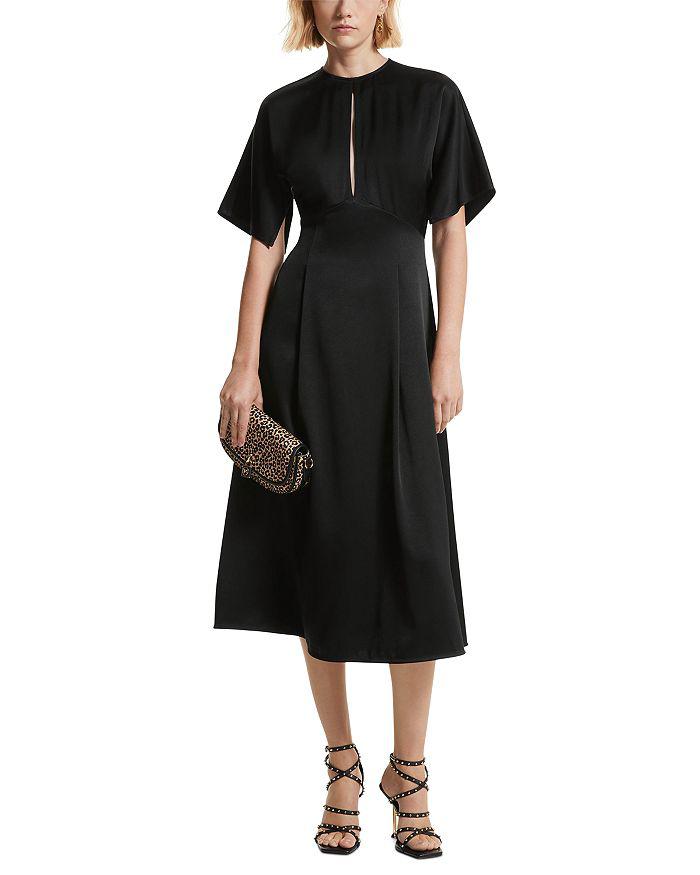 MICHAEL Michael Kors Flutter Sleeve Midi Dress