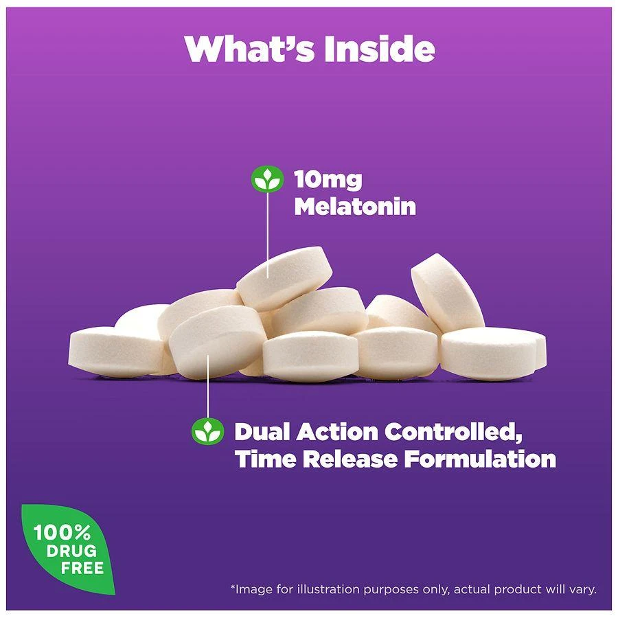 Natrol Advanced Sleep Melatonin 10 mg Dietary Supplement Tablets 9