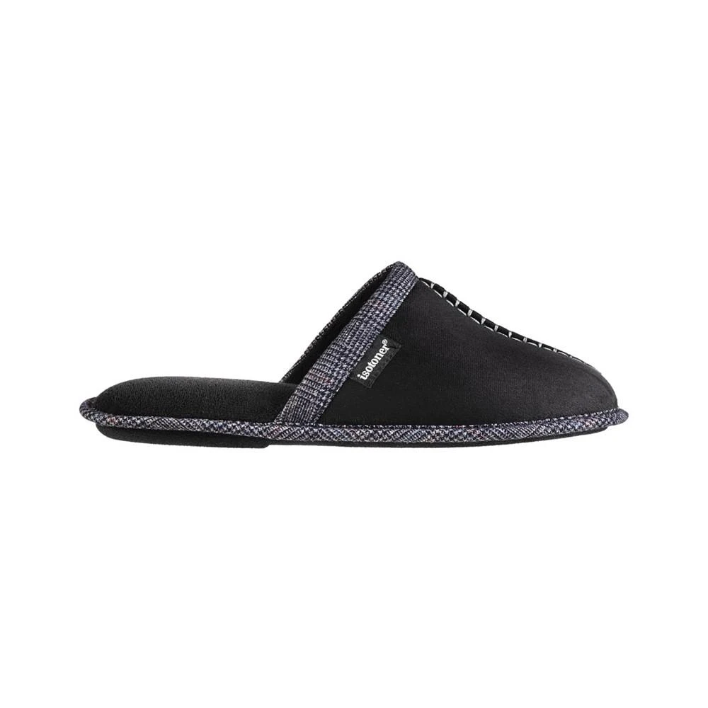 Totes Men's Memory Foam Microsuede Titus Scuff Slippers 1