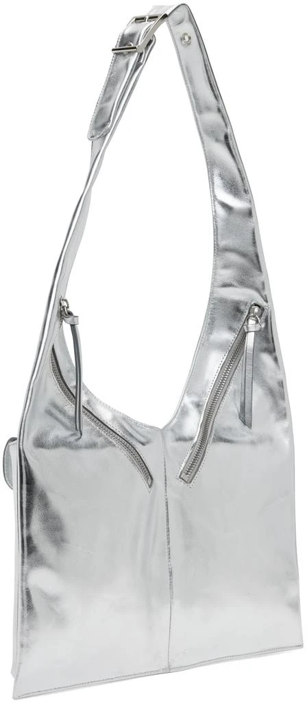 Maryam Nassir Zadeh Silver Julian Bag 3