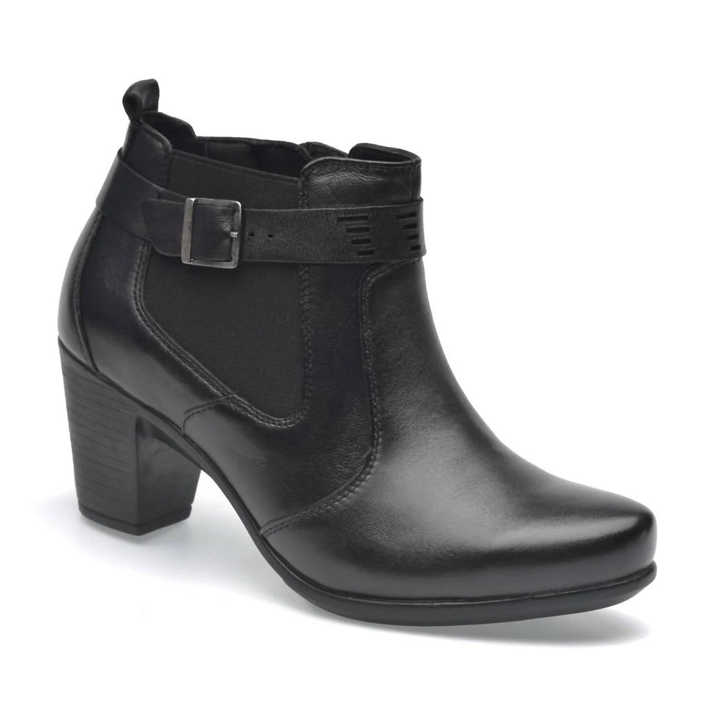 Pazstor Women's Lambskin Boots Britany In Black 1