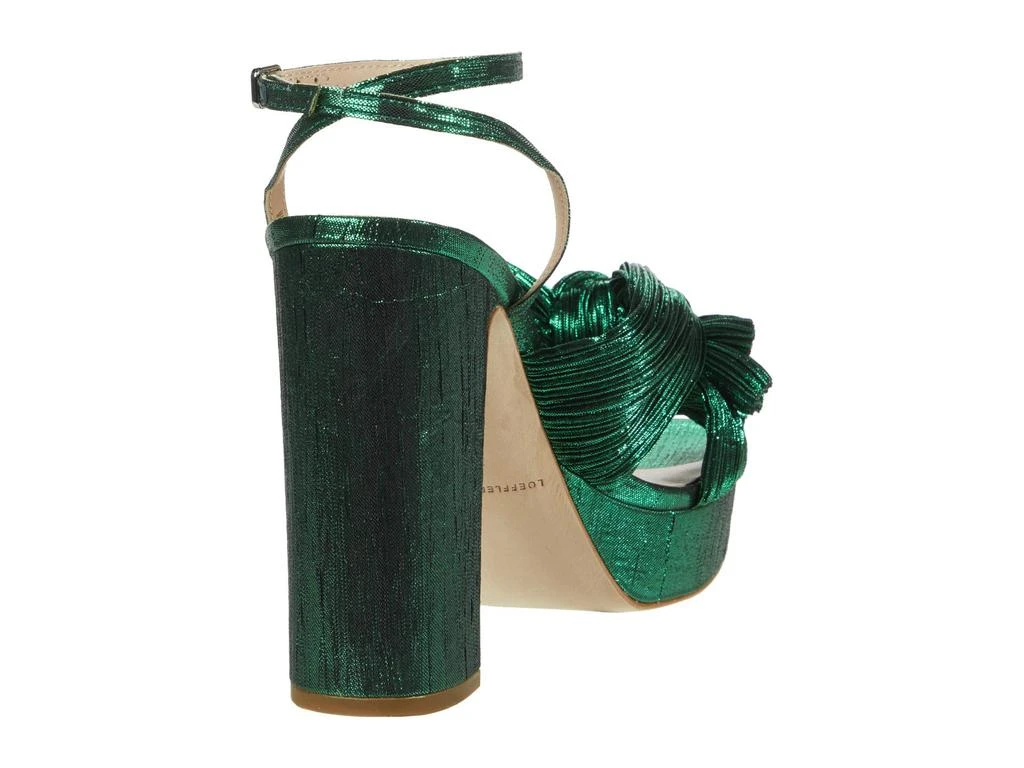 Loeffler Randall Natalia Pleated Platform Sandals 5