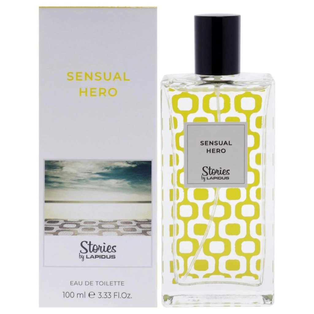 TED LAPIDUS 3.33 oz Sensual Hero EDT Spray for Men 1