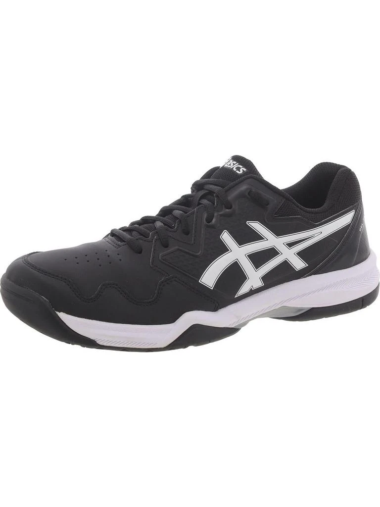 Asics Gel-Dedicate 7 Womens Faux Leather Performance Running & Training Shoes 5