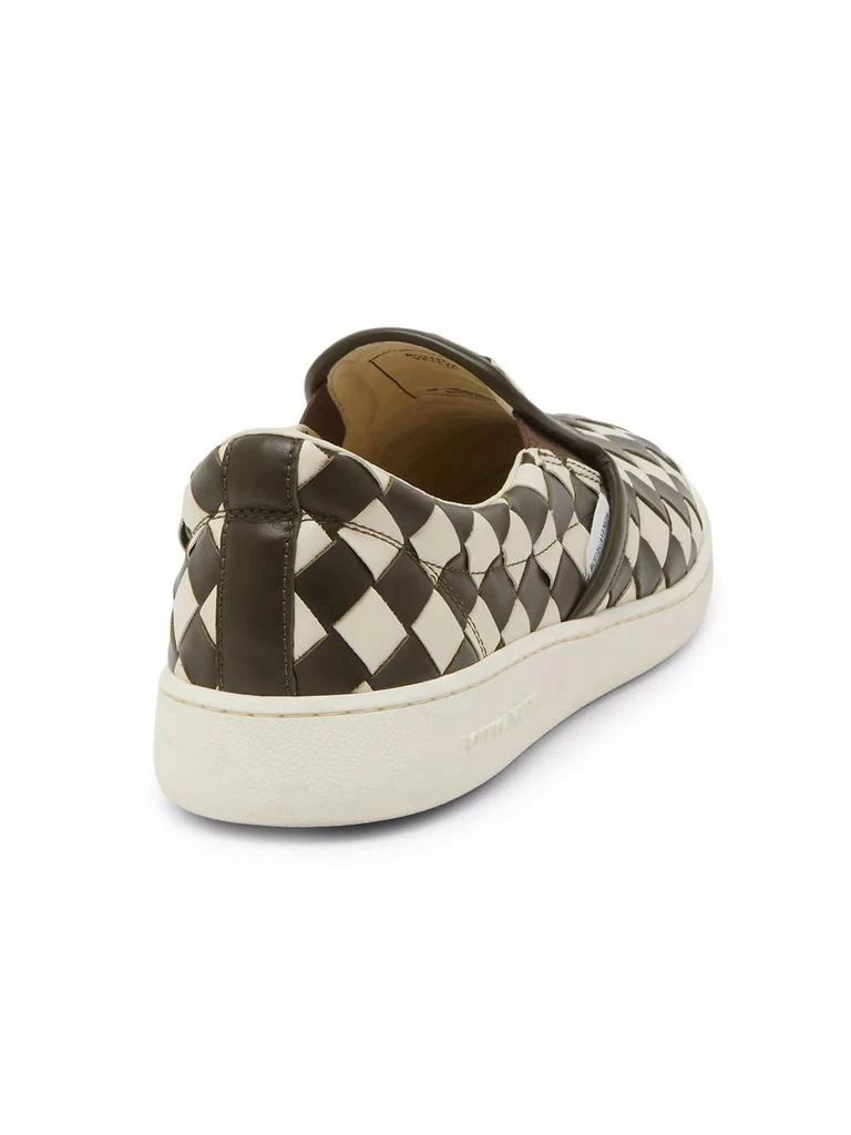 Bottega Veneta Sawyer Intrecciato Leather Slip-On Sneakers 3