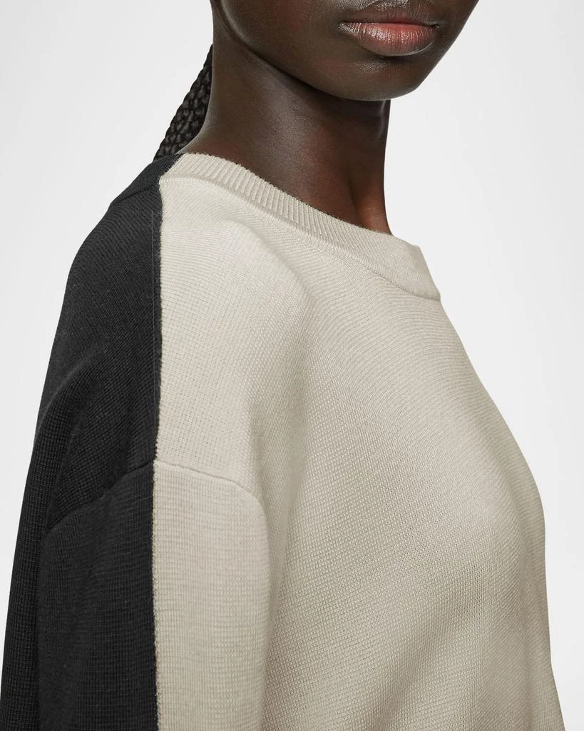 Joseph Bi-Color Crewneck Sweater 5