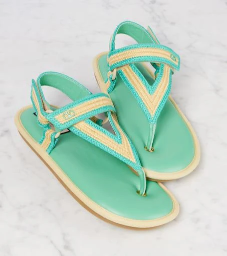 Valentino Lake Powell crochet sandals 5