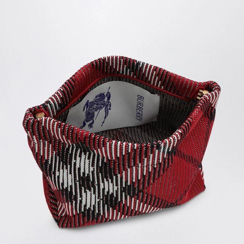 Burberry Burberry Clutch Bag With Check Pattern 5
