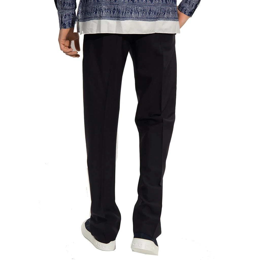Salvatore Ferragamo Salvatore Ferragamo Cotton And Silk Pants 3