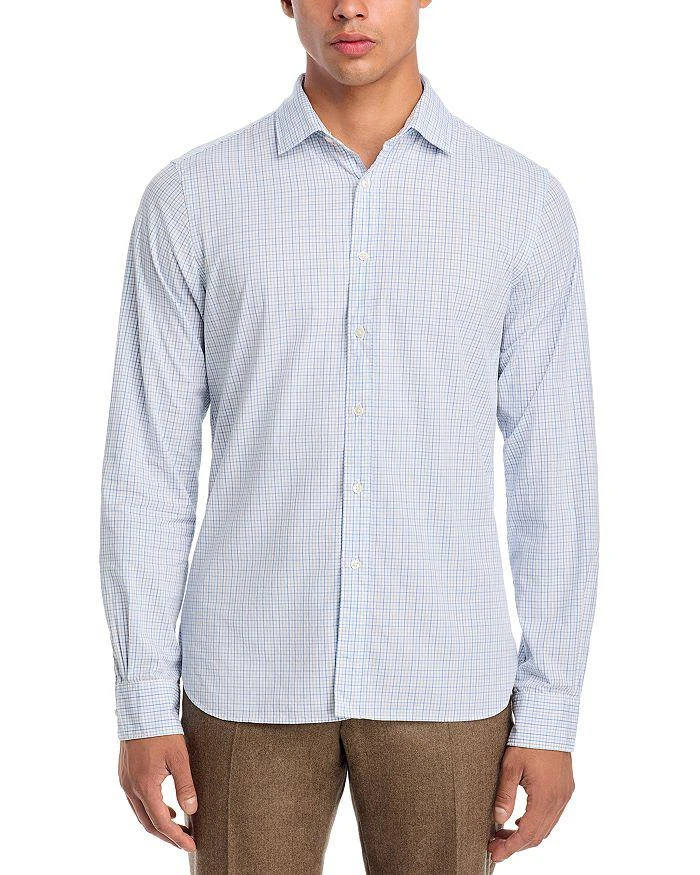 The Men's Store at Bloomingdale's Cotton Stretch Slim Fit Button Down Shirt - Exclusive 3