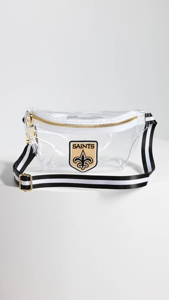 Stoney Clover Lane New Orleans Saints Clear Fanny Pack 1
