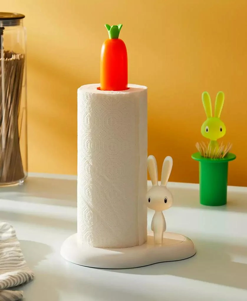 Alessi Bunny Carrot Paper Towel Holder- DNU 4
