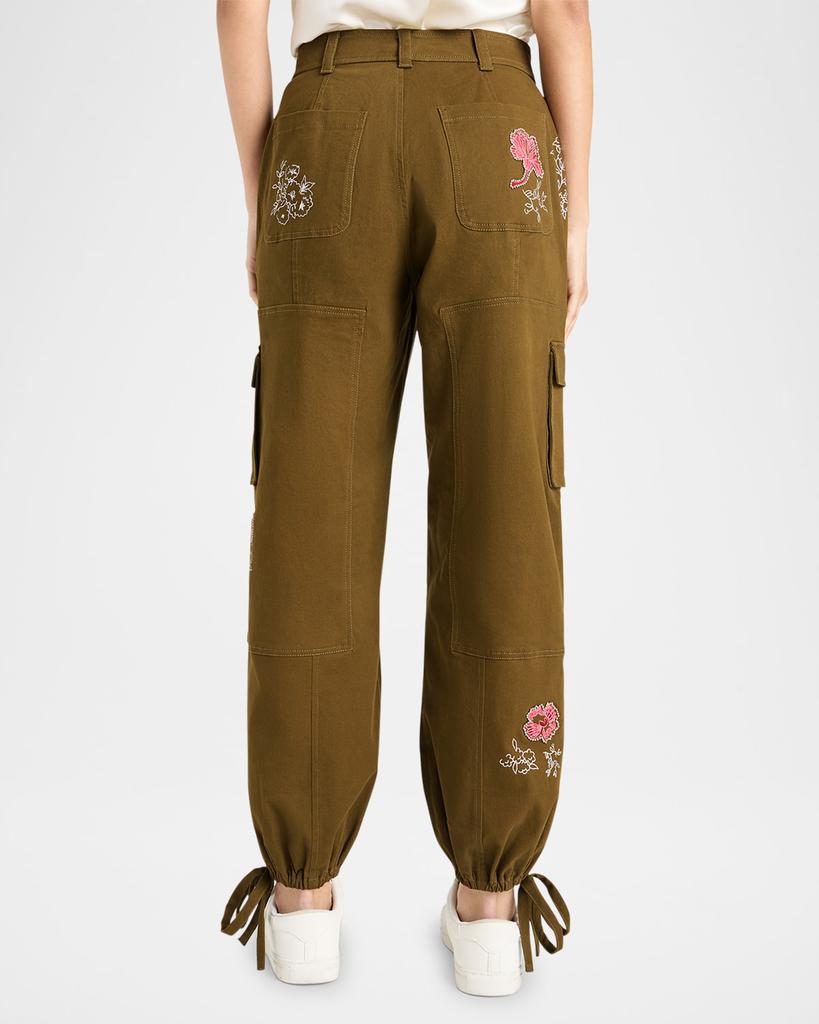Cinq a Sept Zola Desert Rose Cargo Joggers