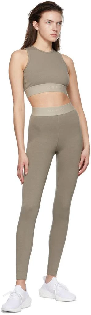 Essentials Taupe Cotton Tank Top 4