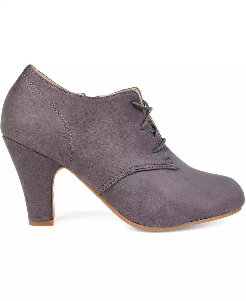 Journee Collection Women's Leona Wide Width Lace Up Dress Shooties 6