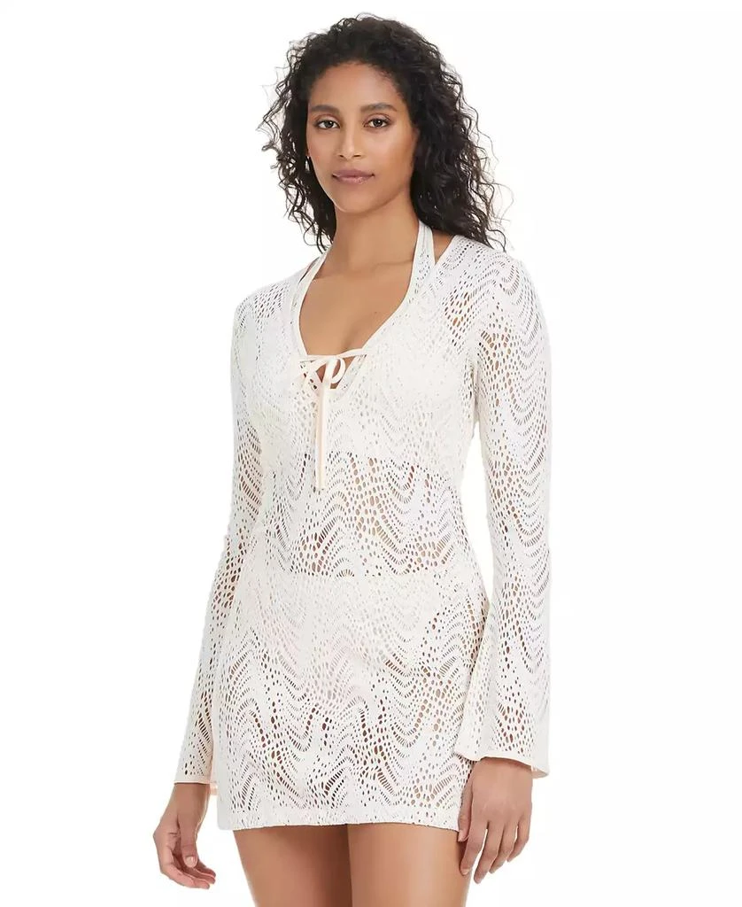 Bar III Women's Goddess Crochet Dress Cover-Up, Macy's Exclusive 1