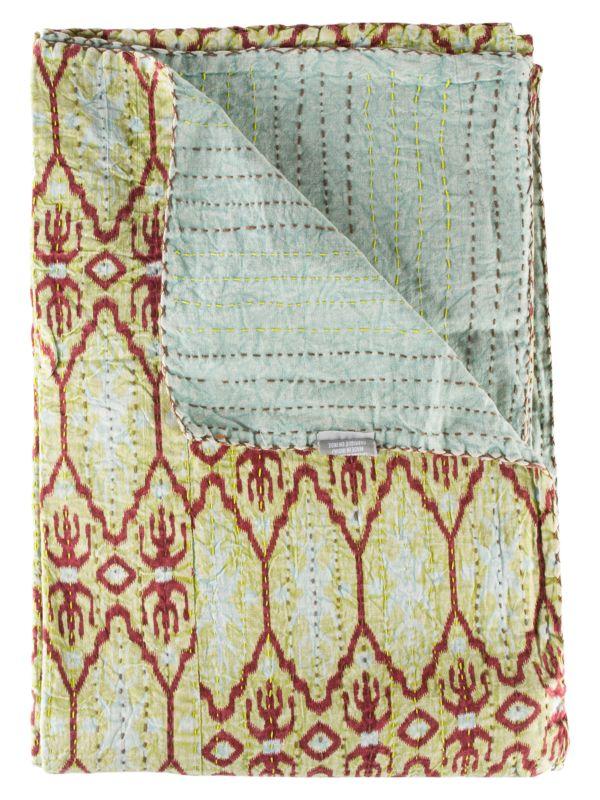 TAJ HOTEL Taj Hotel Kantha Cotton Throw