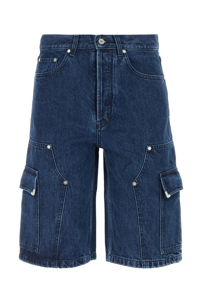 Palm Angels Palm Angels Panelled Denim Shorts 1
