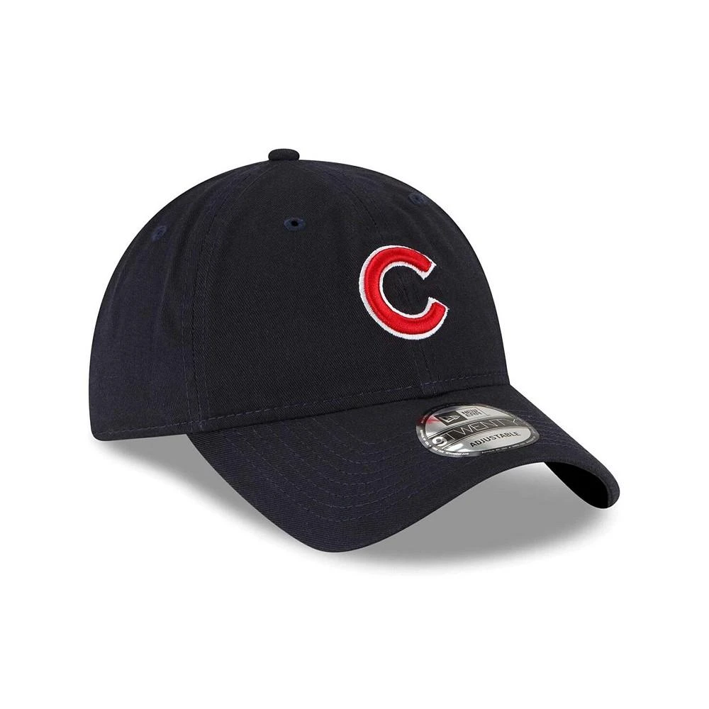 New Era Men's Navy Chicago Cubs Fashion Core Classic 9TWENTY Adjustable Hat 2
