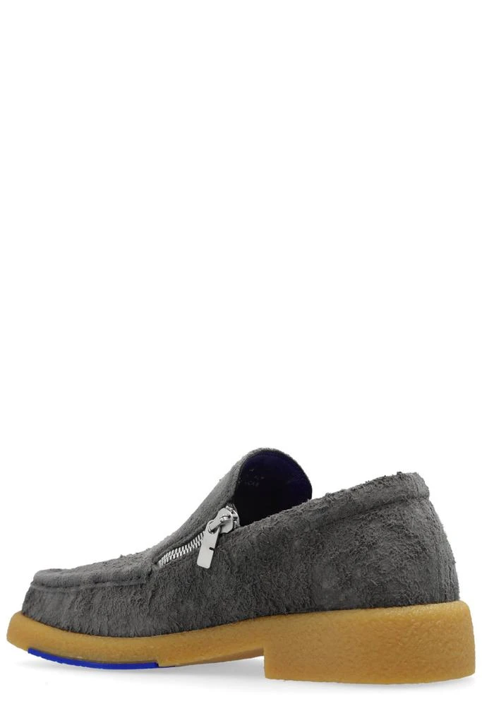 Burberry Burberry Chance Side-Zip Square-Toe Loafers 3