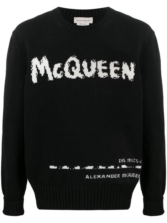 Alexander Mcqueen Crew Neck Pullover 1